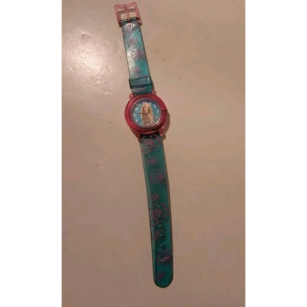 Barbie Children's Watch with Blue Band Water Resistant #129
